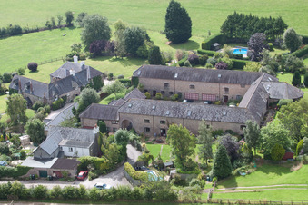 Ipplepen im Bundesland England, Großbritanien von oben