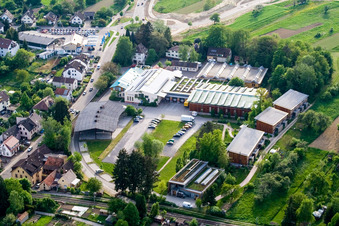 Langensteinbach Industriegebiet Ploytext PT GmbH in Karlsbad im Bundesland Baden-Württemberg, Deutschland