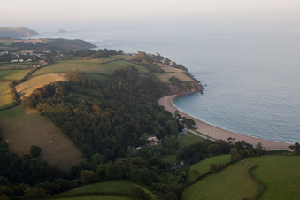 Der schönste Strand in Strete im Bundesland England, Großbritanien