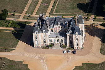 Château de la Pierre, Coudrecieux, Sarthe, FR, Frankreich