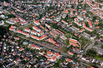 Ziegeleimuseum und Stadthalle in Jockgrim im Bundesland Rheinland-Pfalz, Deutschland