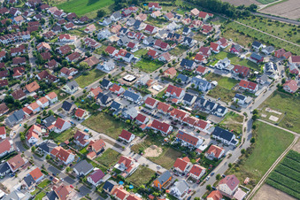 Neubaugebiet An d. Römerstr in Rheinzabern im Bundesland Rheinland-Pfalz, Deutschland