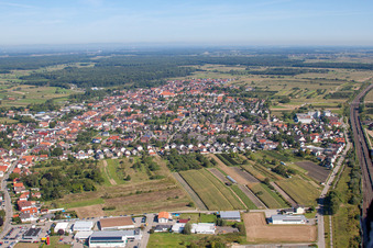 Urloffen von Süden in Appenweier im Bundesland Baden-Württemberg, Deutschland