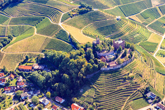 DJH Jugendherberge Schloss Ortenberg im Bundesland Baden-Württemberg, Deutschland aus der Luft