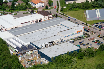 OBI im Ortsteil Minderslachen in Kandel im Bundesland Rheinland-Pfalz, Deutschland