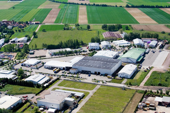 Industriegebiet Horst im Ortsteil Minderslachen in Kandel im Bundesland Rheinland-Pfalz, Deutschland