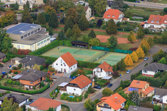 Tennisplätze in Eppelsheim im Bundesland Rheinland-Pfalz, Deutschland