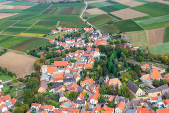 Gau-Heppenheimer Straße in Eppelsheim im Bundesland Rheinland-Pfalz, Deutschland