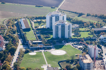 Oggersheim, BG-Unfallklinik in Ludwigshafen am Rhein im Bundesland Rheinland-Pfalz, Deutschland