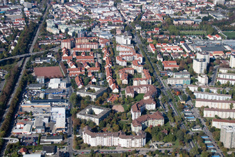 Frankenthal, Mahlastr im Bundesland Rheinland-Pfalz, Deutschland