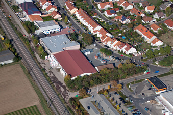 Union Bauzentrum Hornbach im Ortsteil Bobenheim in Bobenheim-Roxheim im Bundesland Rheinland-Pfalz, Deutschland