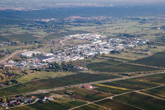 Bad Dürkheim, Gewerbegebiet O im Bundesland Rheinland-Pfalz, Deutschland