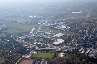 Industriegebiet Nachtweide in Neustadt an der Weinstraße im Bundesland Rheinland-Pfalz, Deutschland