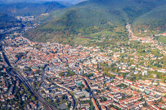 Altstadt von Osten in Neustadt an der Weinstraße im Bundesland Rheinland-Pfalz, Deutschland