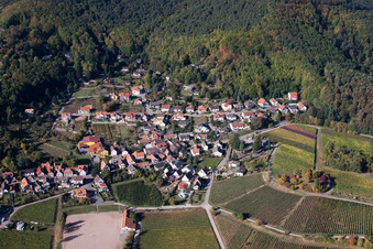 Waldstr in Burrweiler im Bundesland Rheinland-Pfalz, Deutschland