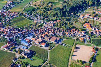 Gaisbergstr in Burrweiler im Bundesland Rheinland-Pfalz, Deutschland