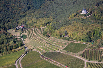 Kirchengebäude der Kapelle St. Anna Kapelle auf dem Annaberg in Burrweiler im Bundesland Rheinland-Pfalz, Deutschland