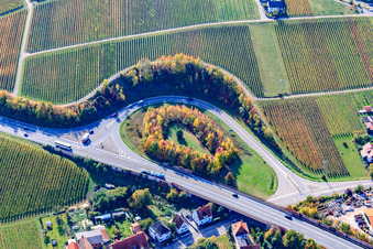 B10 Ausfahrt Birkweiler, Siebeldingen im Bundesland Rheinland-Pfalz, Deutschland