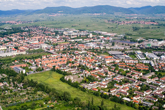 Landau Gewerbegebiet Horst im Ortsteil Queichheim in Landau in der Pfalz im Bundesland Rheinland-Pfalz, Deutschland