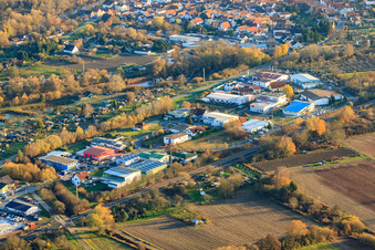 Gewerbegebiet N in Wörth am Rhein im Bundesland Rheinland-Pfalz, Deutschland