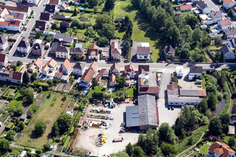 Am Oberteich in Herxheim bei Landau im Bundesland Rheinland-Pfalz, Deutschland