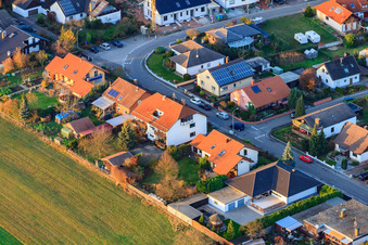 Römerring in Berg im Bundesland Rheinland-Pfalz, Deutschland aus der Vogelperspektive