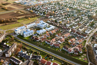 Rösselsbrünnle im Ortsteil Mörsch in Rheinstetten im Bundesland Baden-Württemberg, Deutschland