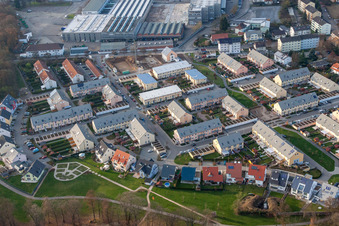 Wilhelm-Leuschner-Straße in Rastatt im Bundesland Baden-Württemberg, Deutschland