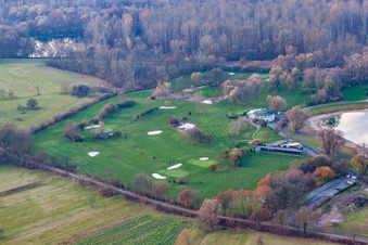 Golfclub Altrhein e.V im Ortsteil Ottersdorf in Rastatt im Bundesland Baden-Württemberg, Deutschland