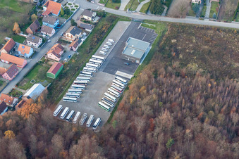 Schaffhouse-près-Seltz im Bundesland Bas-Rhin, Frankreich vom Flugzeug aus