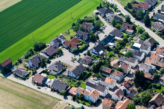 Im Rosengarten im Ortsteil Hayna in Herxheim bei Landau im Bundesland Rheinland-Pfalz, Deutschland