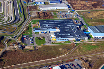 Europack GmbH im Industriebiet Oberwald in Wörth am Rhein im Bundesland Rheinland-Pfalz, Deutschland
