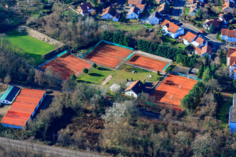 TC77 Jockgrim e.V im Bundesland Rheinland-Pfalz, Deutschland von einer Drohne aus