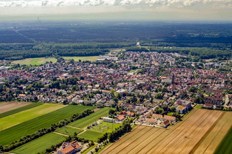 Stadt von Norden in Kandel im Bundesland Rheinland-Pfalz, Deutschland