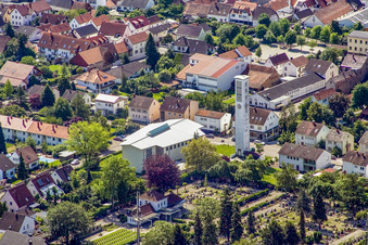 Kirche in Kandel im Bundesland Rheinland-Pfalz, Deutschland