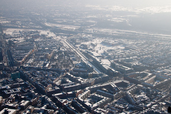 Kriegsstraße Ost im Ortsteil Südstadt in Karlsruhe im Bundesland Baden-Württemberg, Deutschland