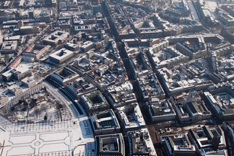 Karlsruhe, Fussgängerone im Ortsteil Innenstadt-Ost im Bundesland Baden-Württemberg, Deutschland