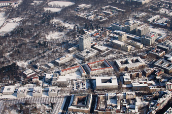Karlsruhe, KIT, Campus TH im Ortsteil Innenstadt-Ost im Bundesland Baden-Württemberg, Deutschland