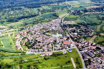 Birkenfeld von Süden im Bundesland Baden-Württemberg, Deutschland