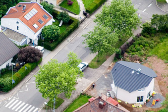 Pforzheim SW, Schwarzwaldstr im Ortsteil Südweststadt im Bundesland Baden-Württemberg, Deutschland