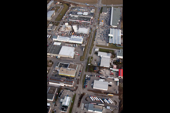 Kammerfortstr in Bruchsal im Bundesland Baden-Württemberg, Deutschland