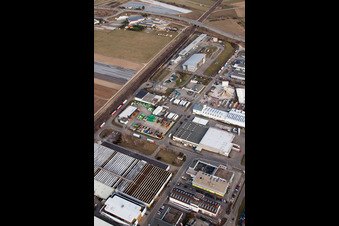 Neue Feuerwehrschule in Bruchsal im Bundesland Baden-Württemberg, Deutschland