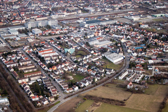 St‌. Josef in Bruchsal im Bundesland Baden-Württemberg, Deutschland
