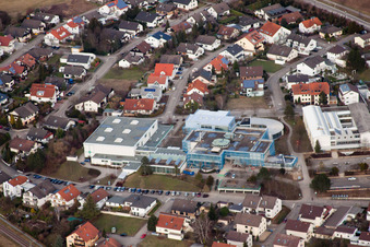 Alfred-Delp Kulturzentrum und-Bad im Ortsteil Ubstadt in Ubstadt-Weiher im Bundesland Baden-Württemberg, Deutschland