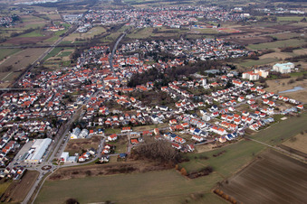 Langenbrücken im Ortsteil Bad Langenbrücken in Bad Schönborn im Bundesland Baden-Württemberg, Deutschland