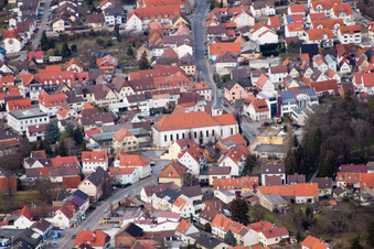 Sankt Vitus im Ortsteil Bad Langenbrücken in Bad Schönborn im Bundesland Baden-Württemberg, Deutschland