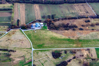 Segelflugplatz Malsch im Bundesland Baden-Württemberg, Deutschland
