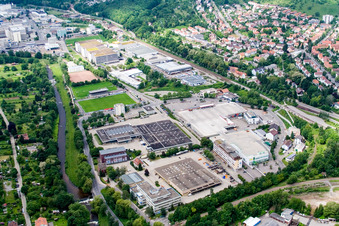 Pforzheim Industriegebiet Brötzingen im Bundesland Baden-Württemberg, Deutschland