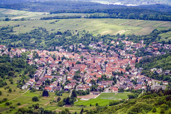 Birkenfeld von Südwesten im Bundesland Baden-Württemberg, Deutschland