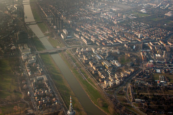 Klinikum Neckarstadt O im Ortsteil Neckarstadt-Ost in Mannheim im Bundesland Baden-Württemberg, Deutschland